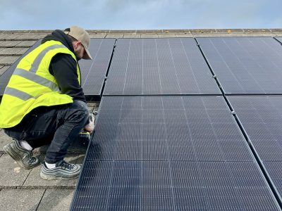 Solar Panel Installation in Illogan, Cornwall